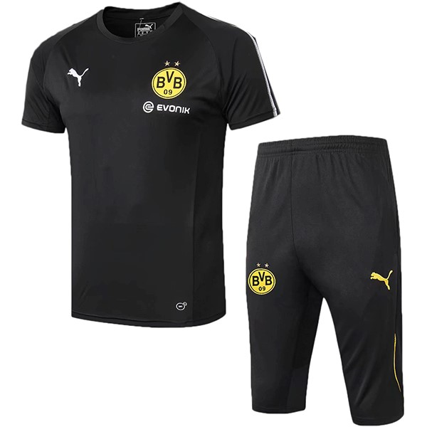 Camiseta Entrenamiento Borussia Dortmund Conjunto Completo 2018-19 Negro